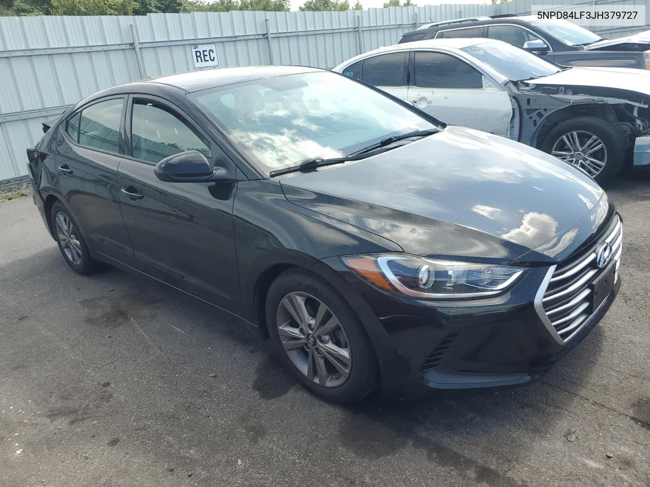 5NPD84LF3JH379727 2018 Hyundai Elantra Sel