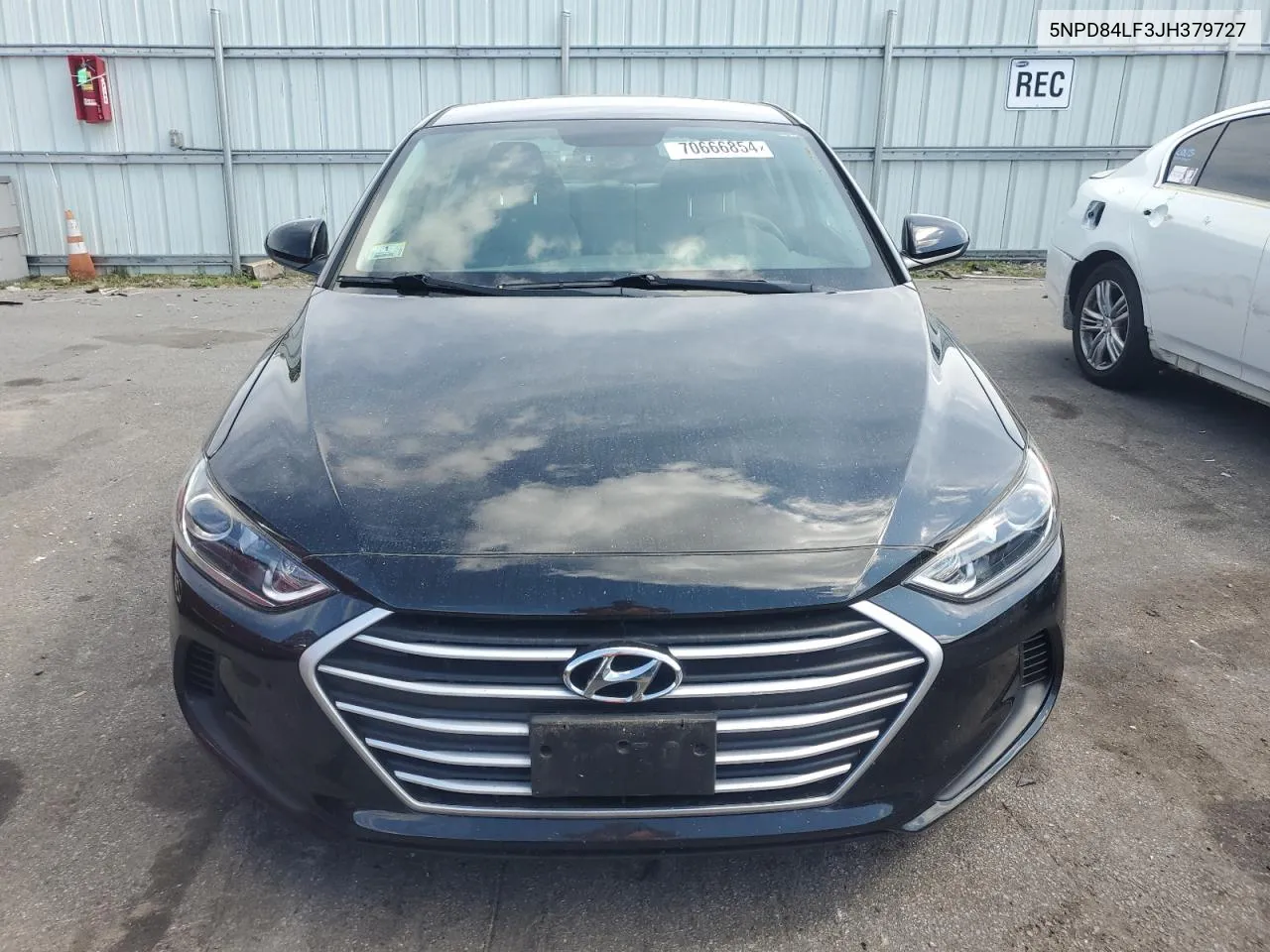 2018 Hyundai Elantra Sel VIN: 5NPD84LF3JH379727 Lot: 70666854