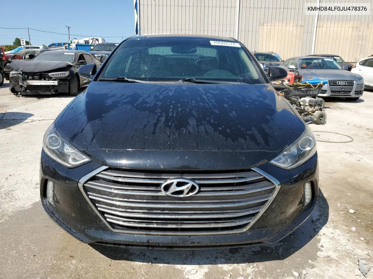 2018 Hyundai Elantra Sel VIN: KMHD84LF0JU478376 Lot: 70680574