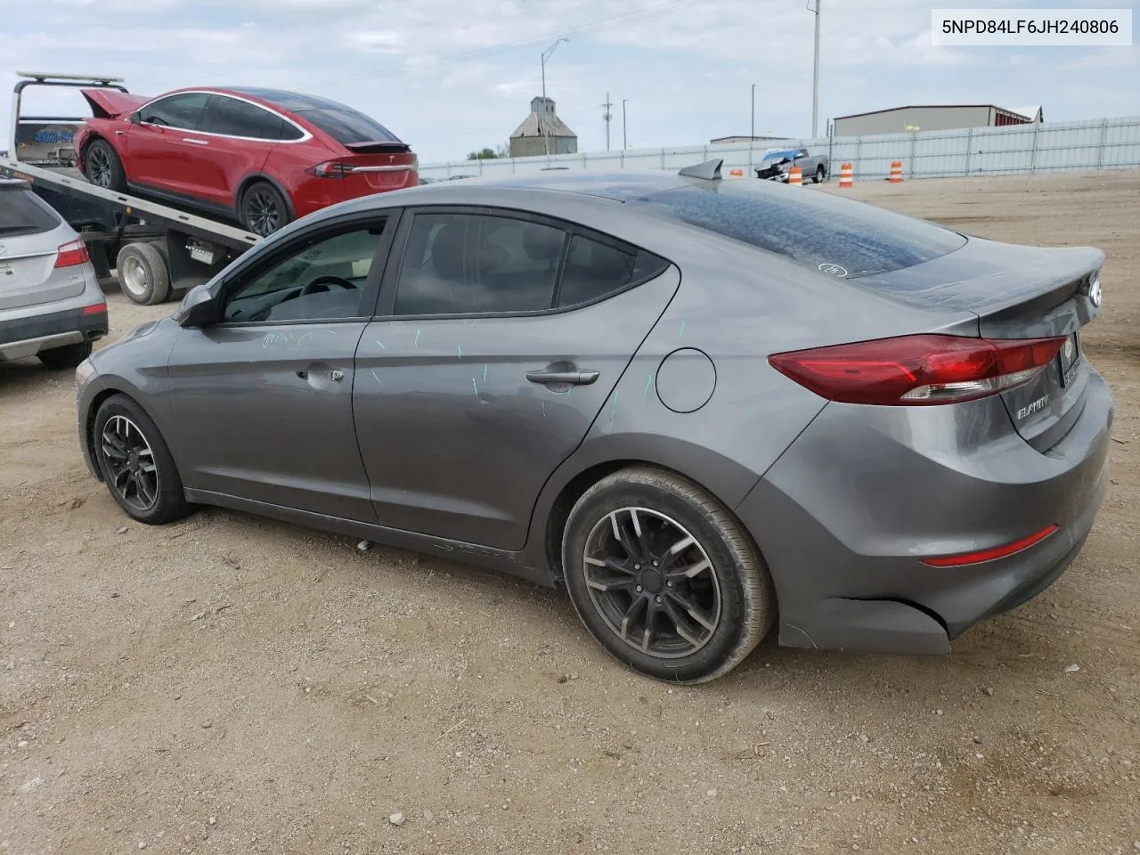 5NPD84LF6JH240806 2018 Hyundai Elantra Sel