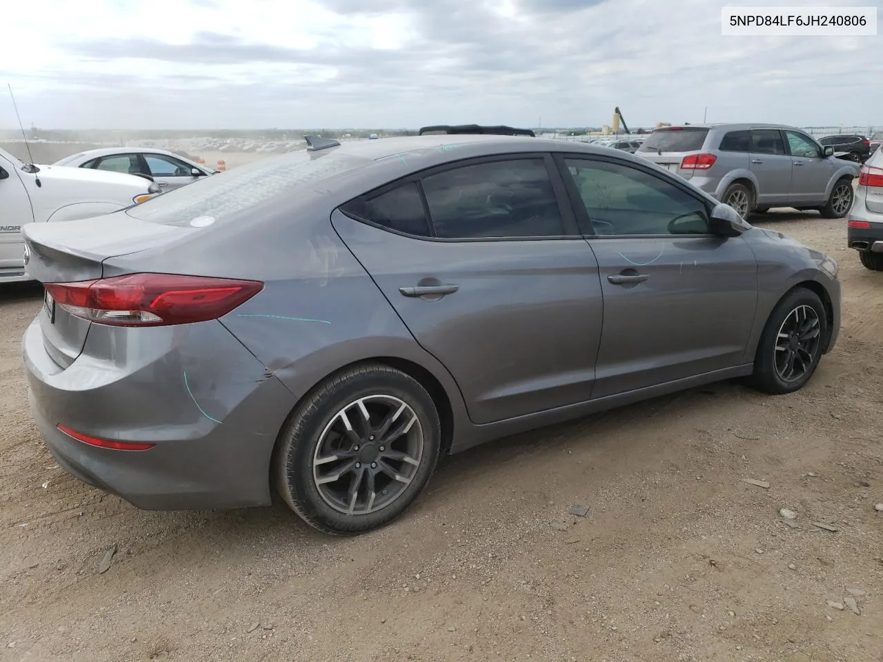 5NPD84LF6JH240806 2018 Hyundai Elantra Sel