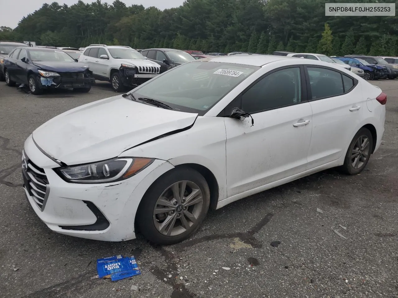 5NPD84LF0JH255253 2018 Hyundai Elantra Sel