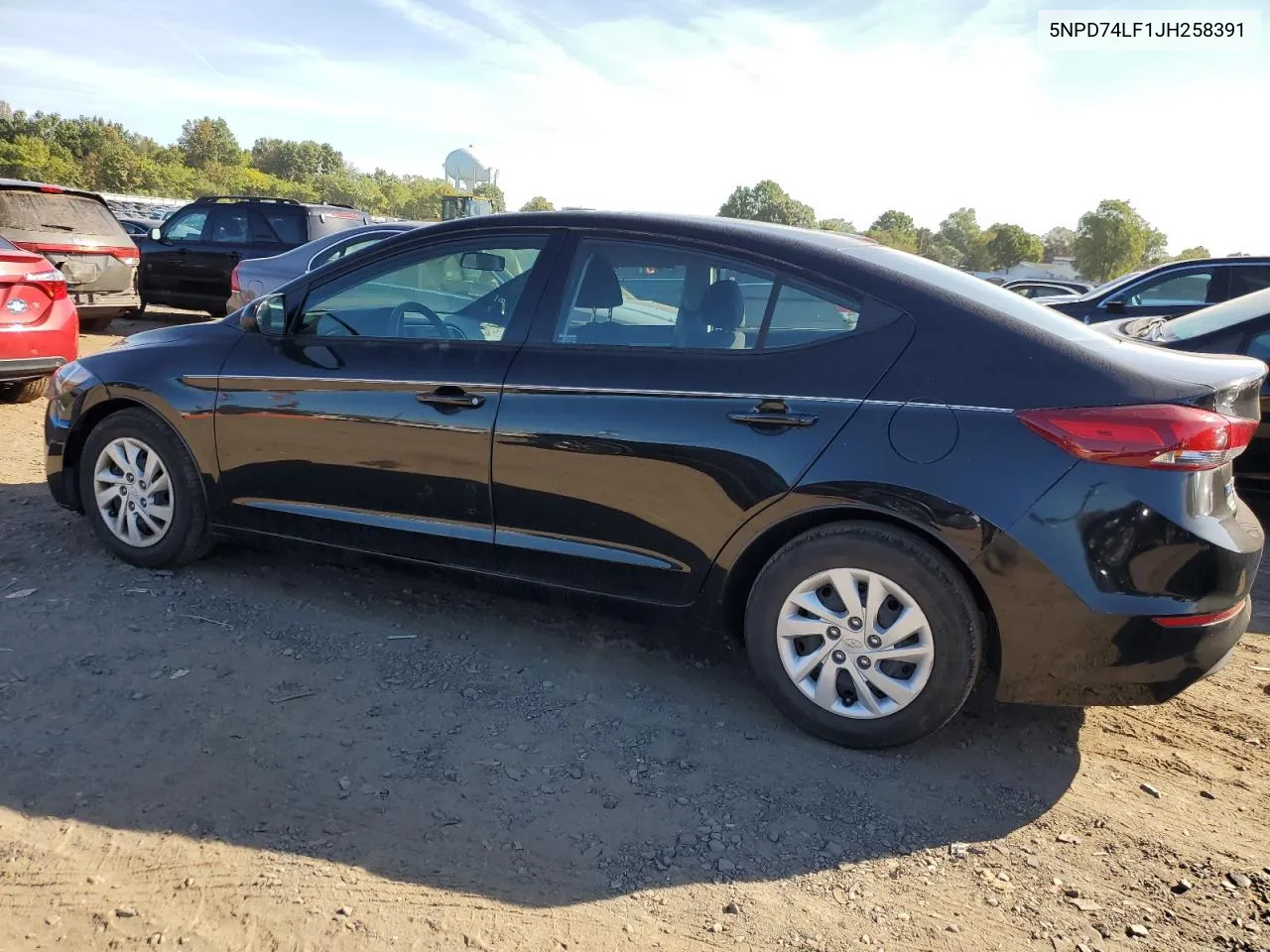 5NPD74LF1JH258391 2018 Hyundai Elantra Se