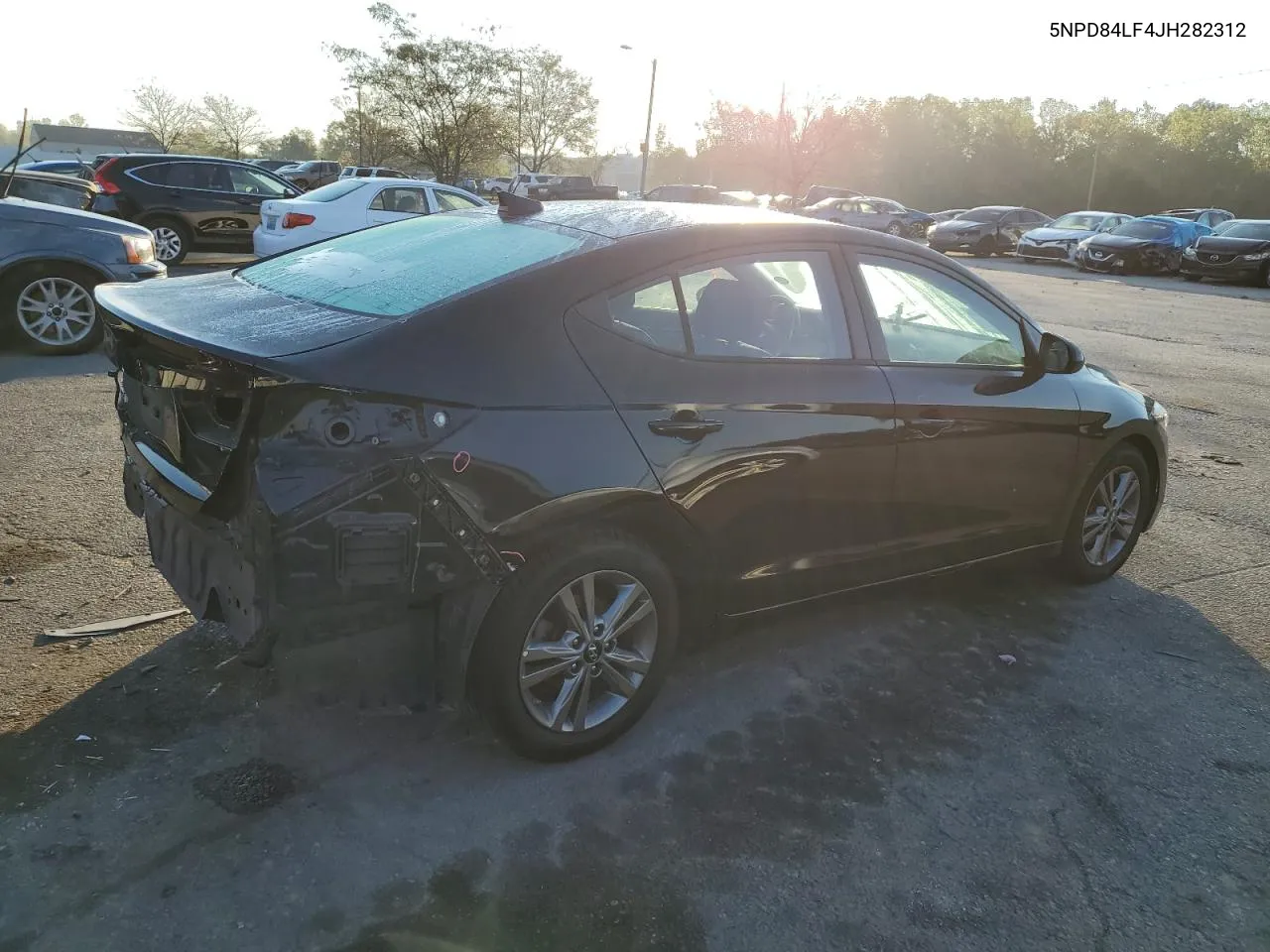 2018 Hyundai Elantra Sel VIN: 5NPD84LF4JH282312 Lot: 70792574