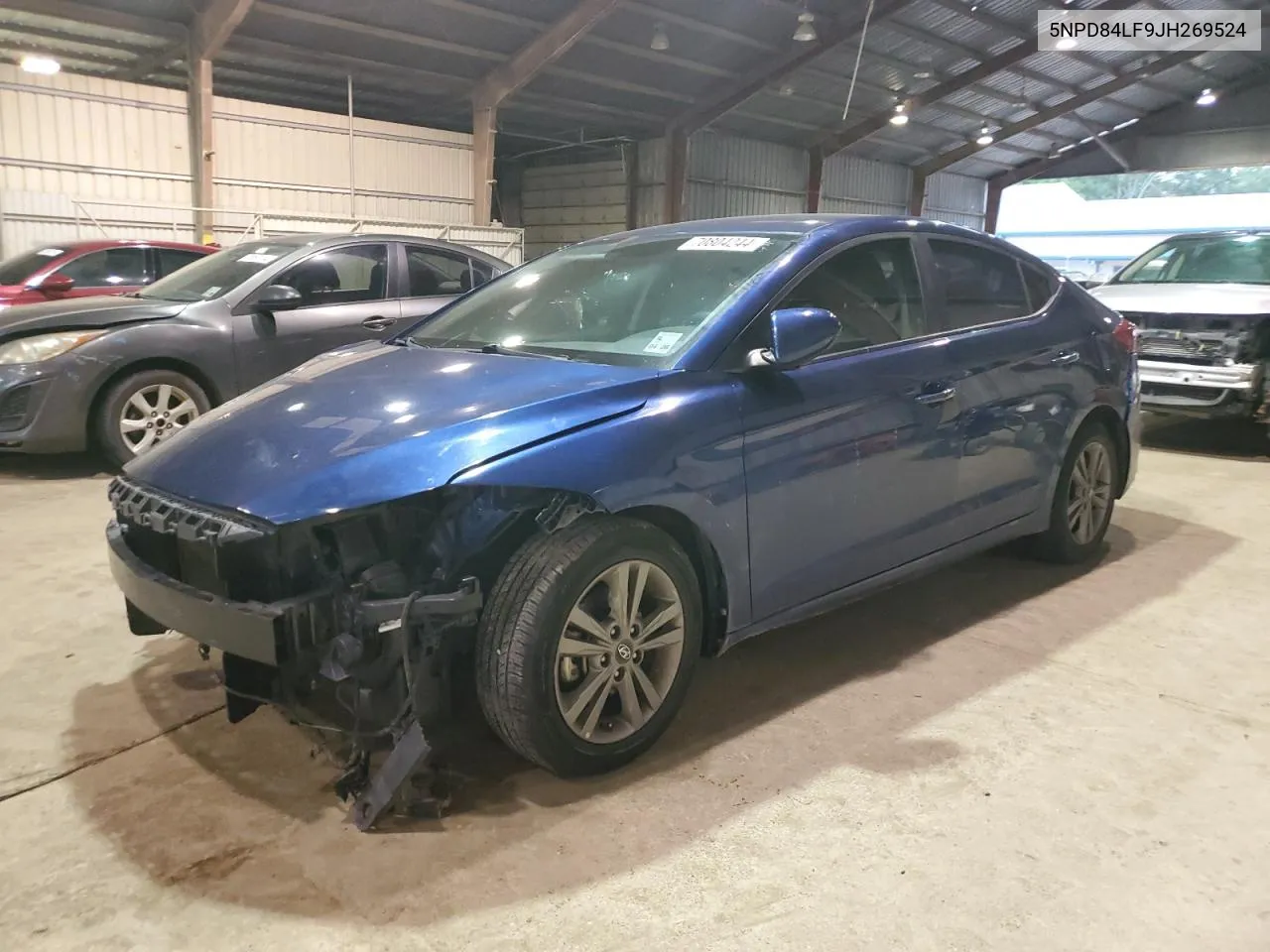 5NPD84LF9JH269524 2018 Hyundai Elantra Sel