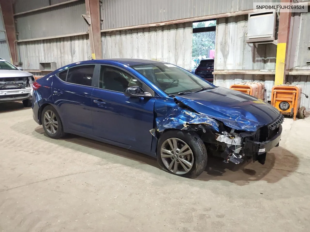 5NPD84LF9JH269524 2018 Hyundai Elantra Sel