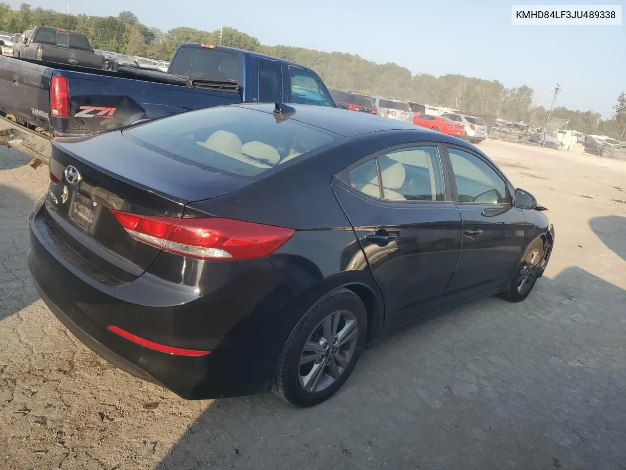 2018 Hyundai Elantra Sel VIN: KMHD84LF3JU489338 Lot: 70833314