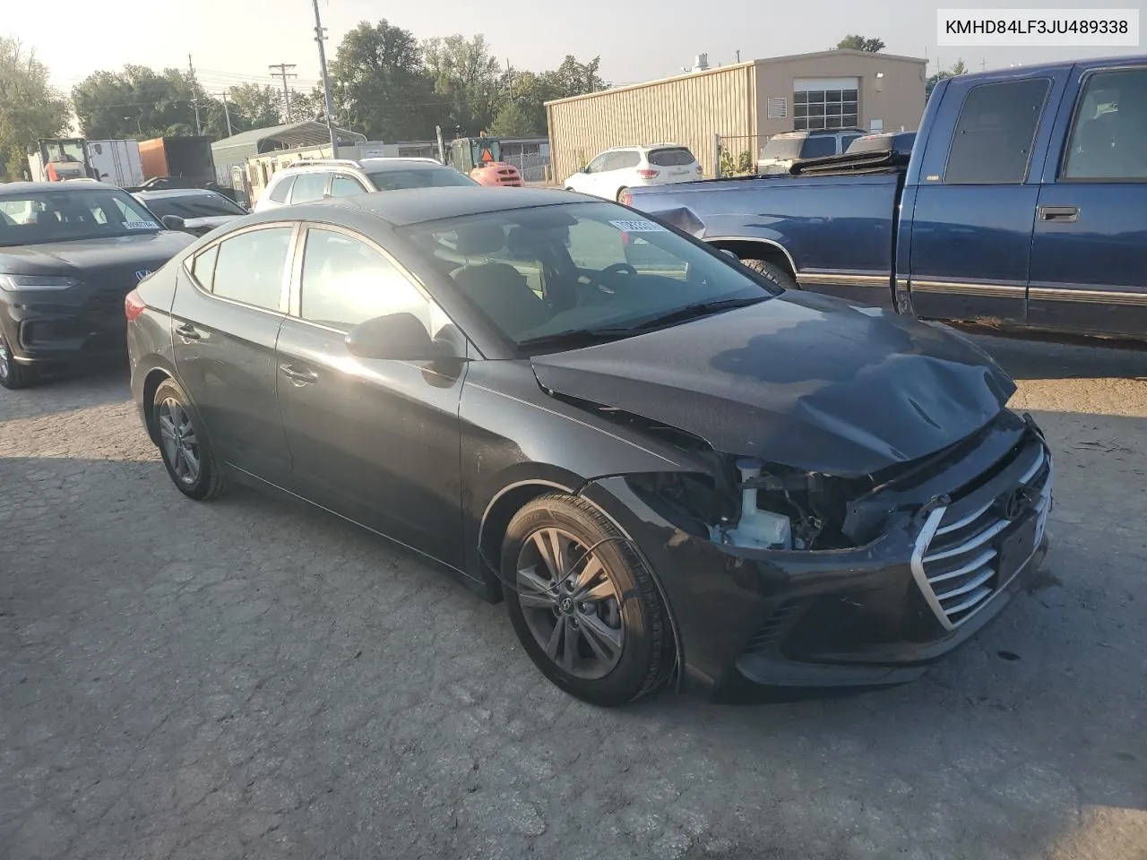 KMHD84LF3JU489338 2018 Hyundai Elantra Sel