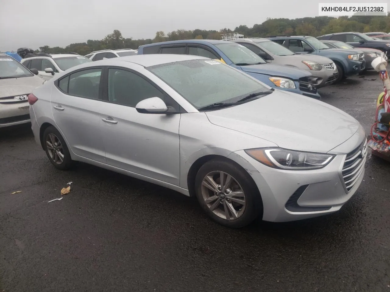 KMHD84LF2JU512382 2018 Hyundai Elantra Sel