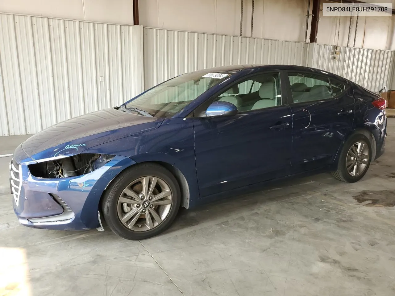 5NPD84LF8JH291708 2018 Hyundai Elantra Sel