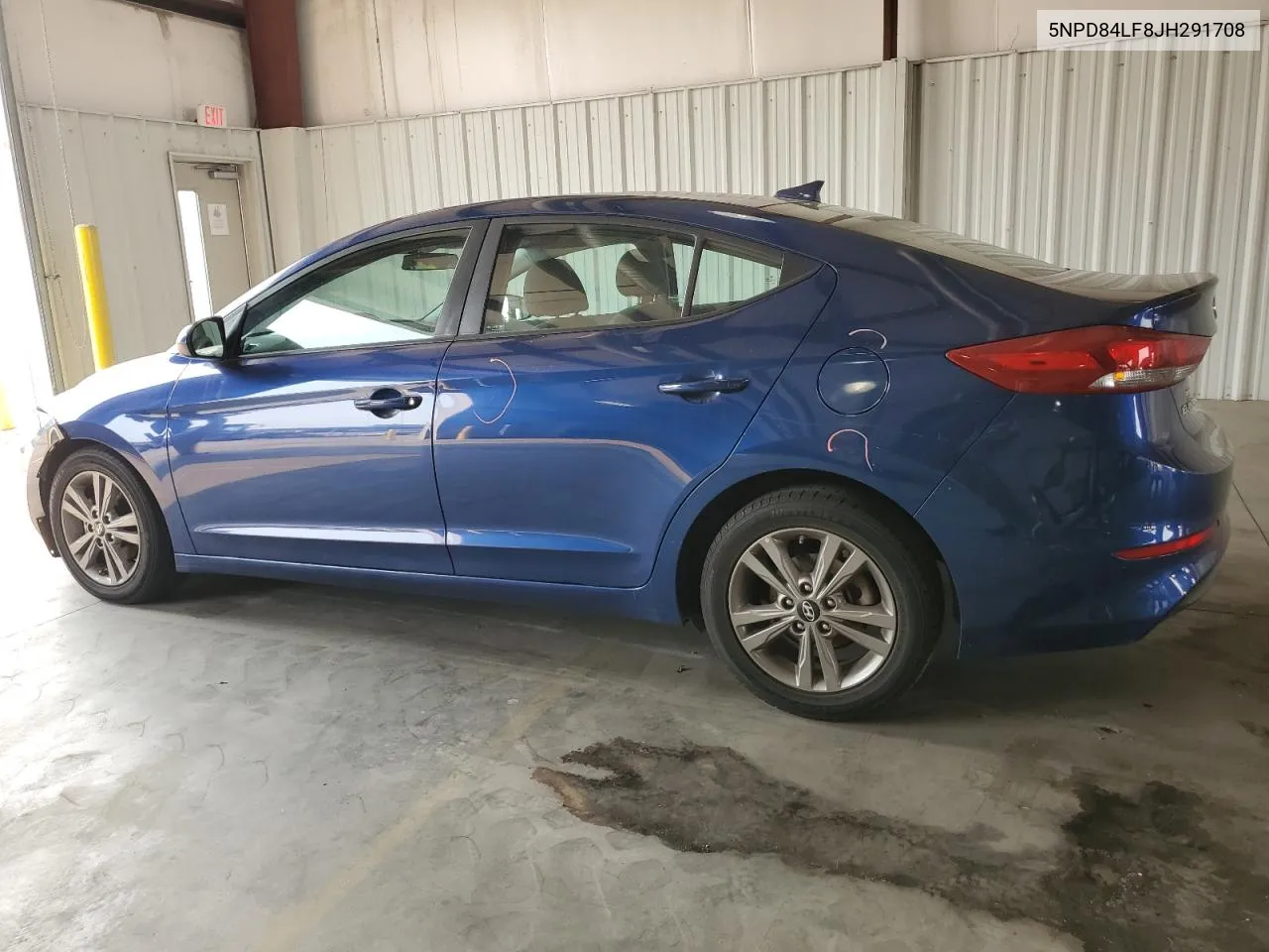 5NPD84LF8JH291708 2018 Hyundai Elantra Sel