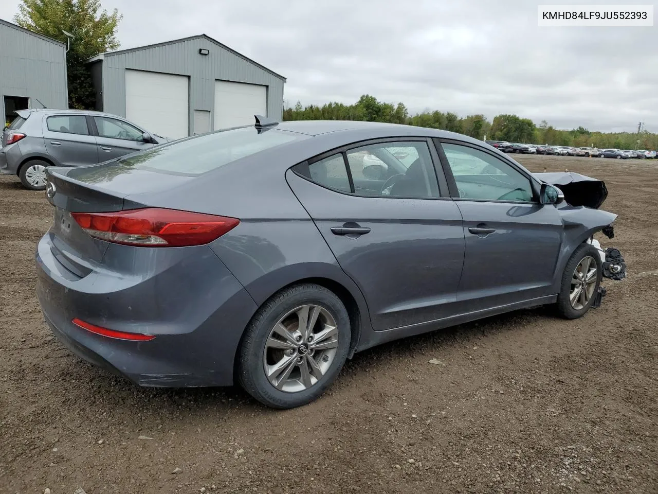 2018 Hyundai Elantra Sel VIN: KMHD84LF9JU552393 Lot: 70900464