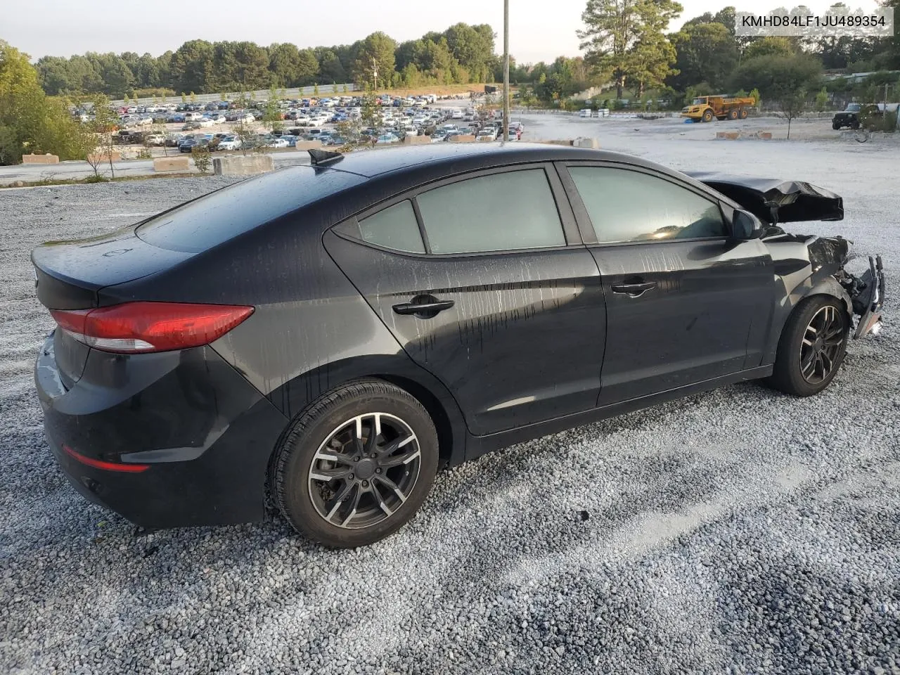 2018 Hyundai Elantra Sel VIN: KMHD84LF1JU489354 Lot: 70914254