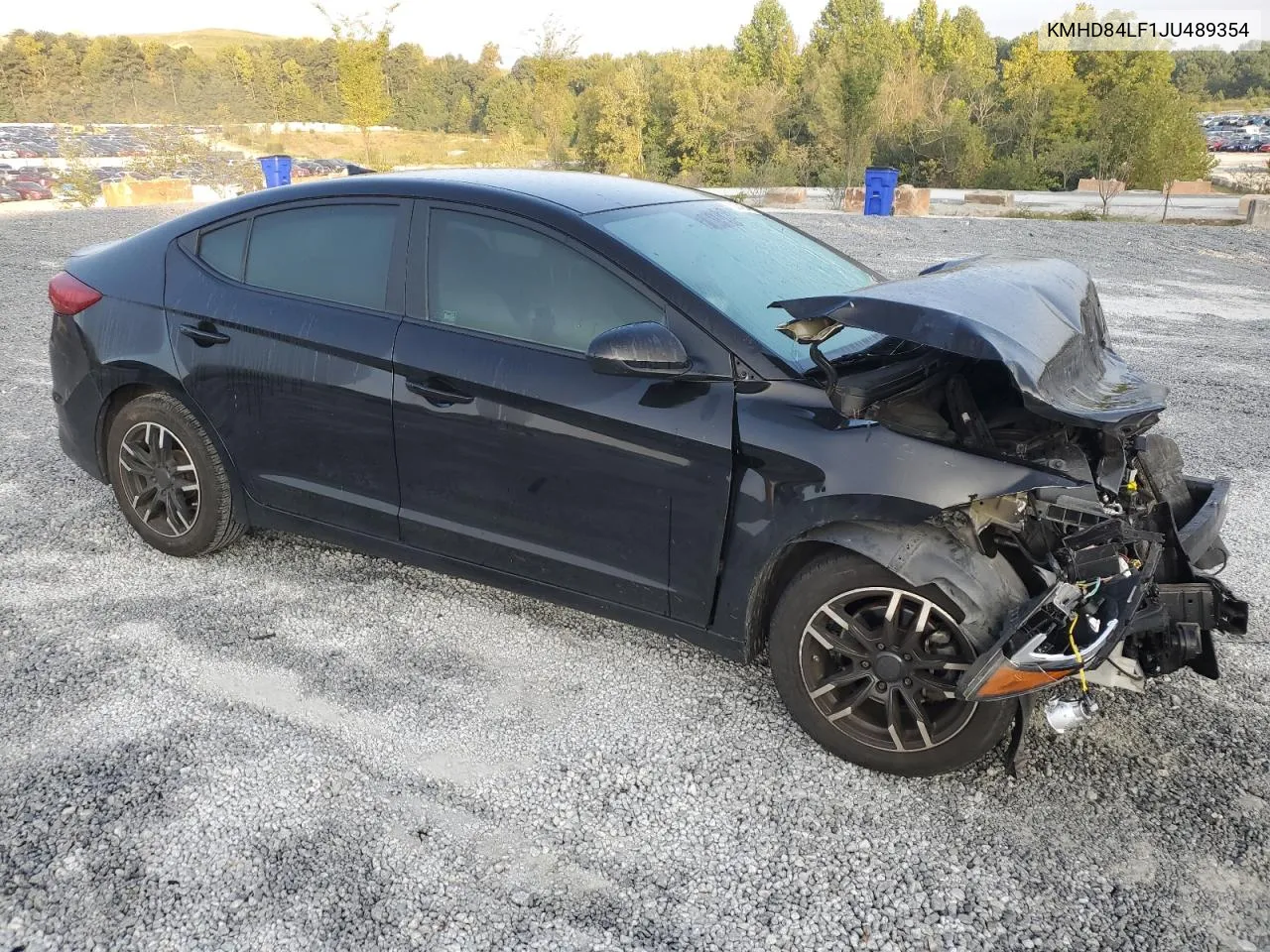 KMHD84LF1JU489354 2018 Hyundai Elantra Sel