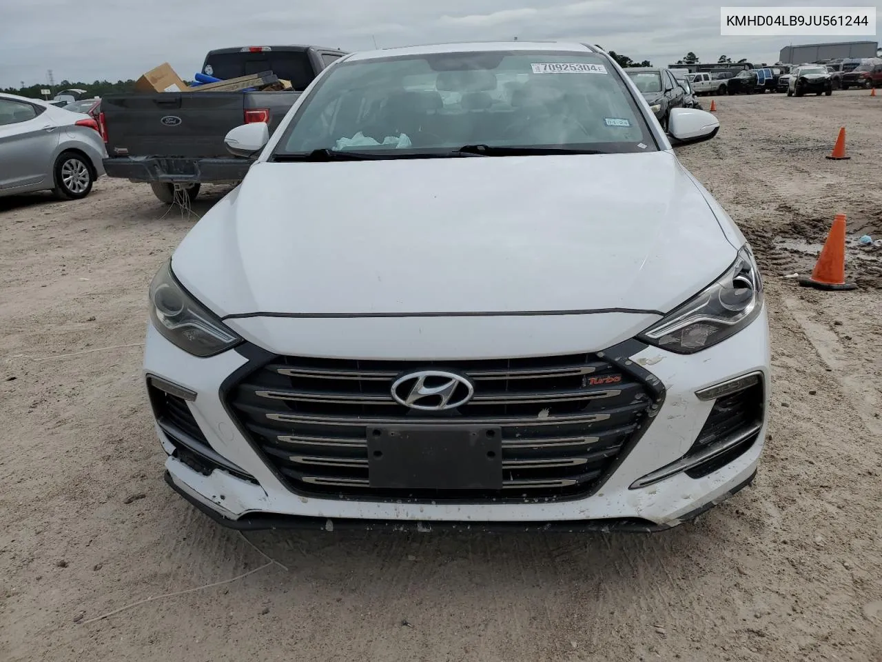 KMHD04LB9JU561244 2018 Hyundai Elantra Sport