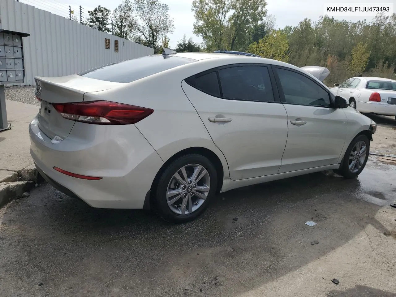 KMHD84LF1JU473493 2018 Hyundai Elantra Sel