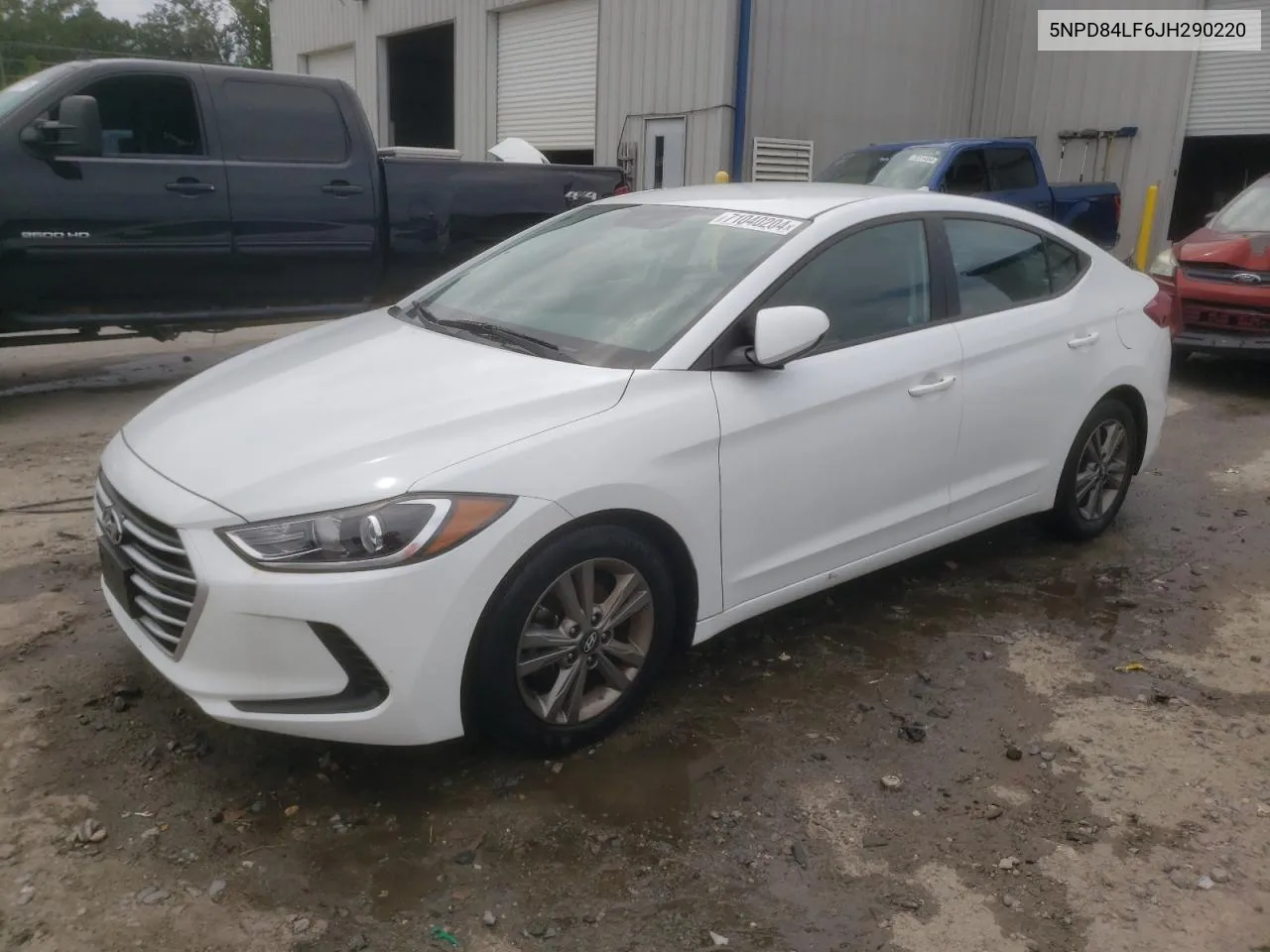 2018 Hyundai Elantra Sel VIN: 5NPD84LF6JH290220 Lot: 71040204