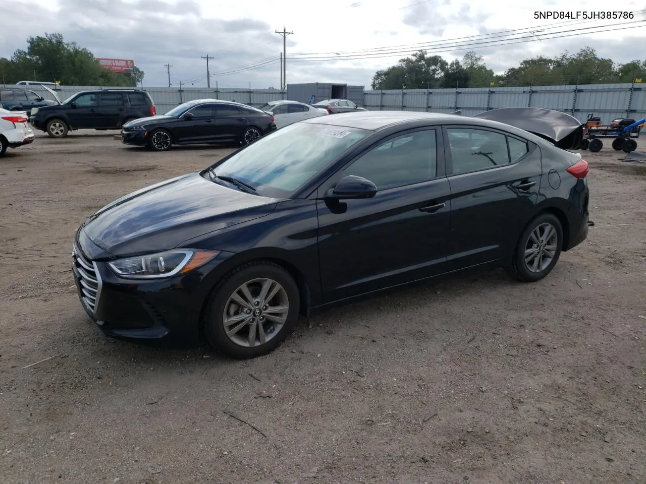 2018 Hyundai Elantra Sel VIN: 5NPD84LF5JH385786 Lot: 71079214