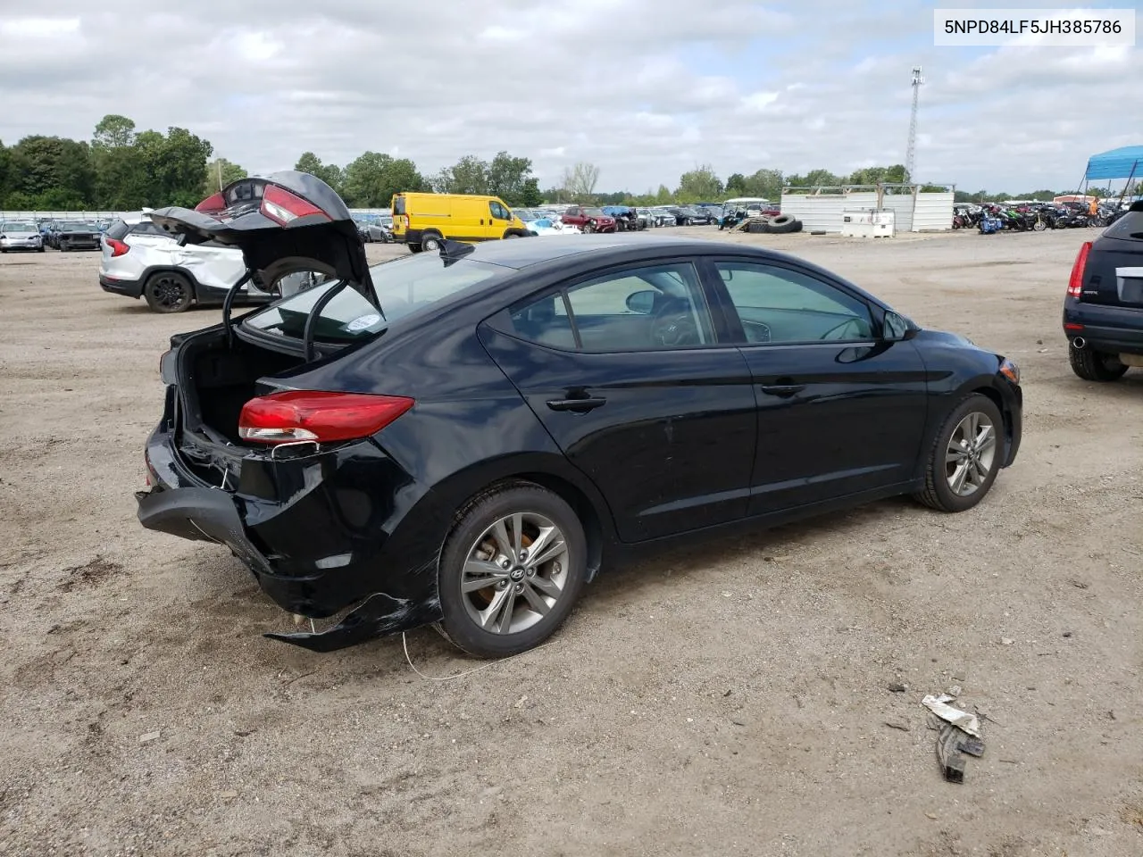 5NPD84LF5JH385786 2018 Hyundai Elantra Sel