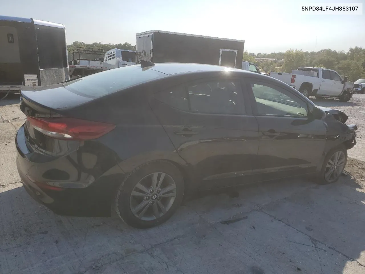 2018 Hyundai Elantra Sel VIN: 5NPD84LF4JH383107 Lot: 71192024