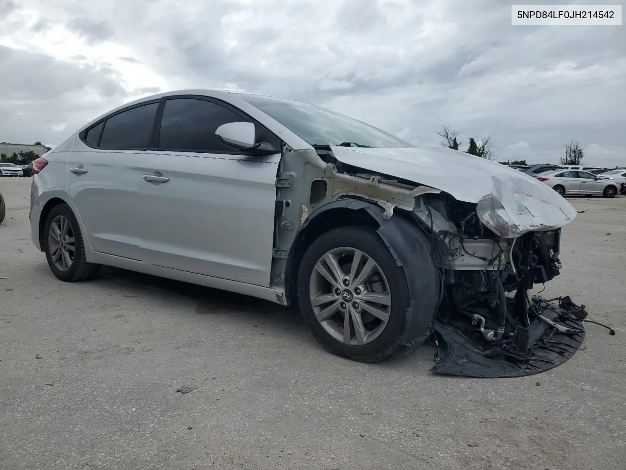 2018 Hyundai Elantra Sel VIN: 5NPD84LF0JH214542 Lot: 71219804