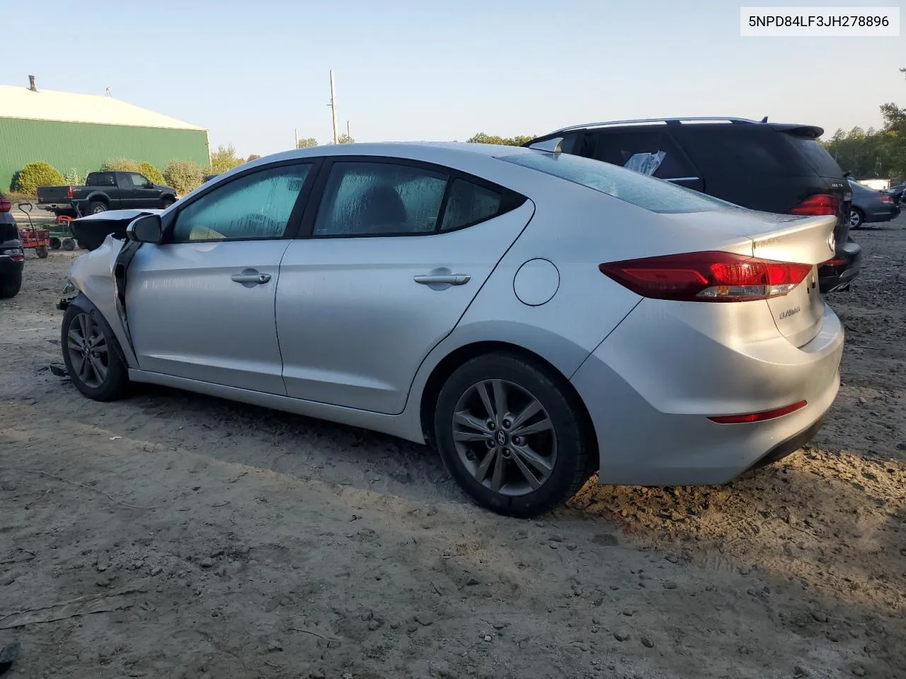 2018 Hyundai Elantra Sel VIN: 5NPD84LF3JH278896 Lot: 71220654