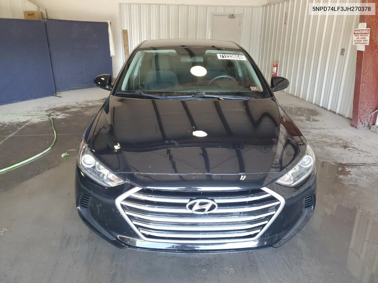 2018 Hyundai Elantra Se VIN: 5NPD74LF3JH270378 Lot: 71233604