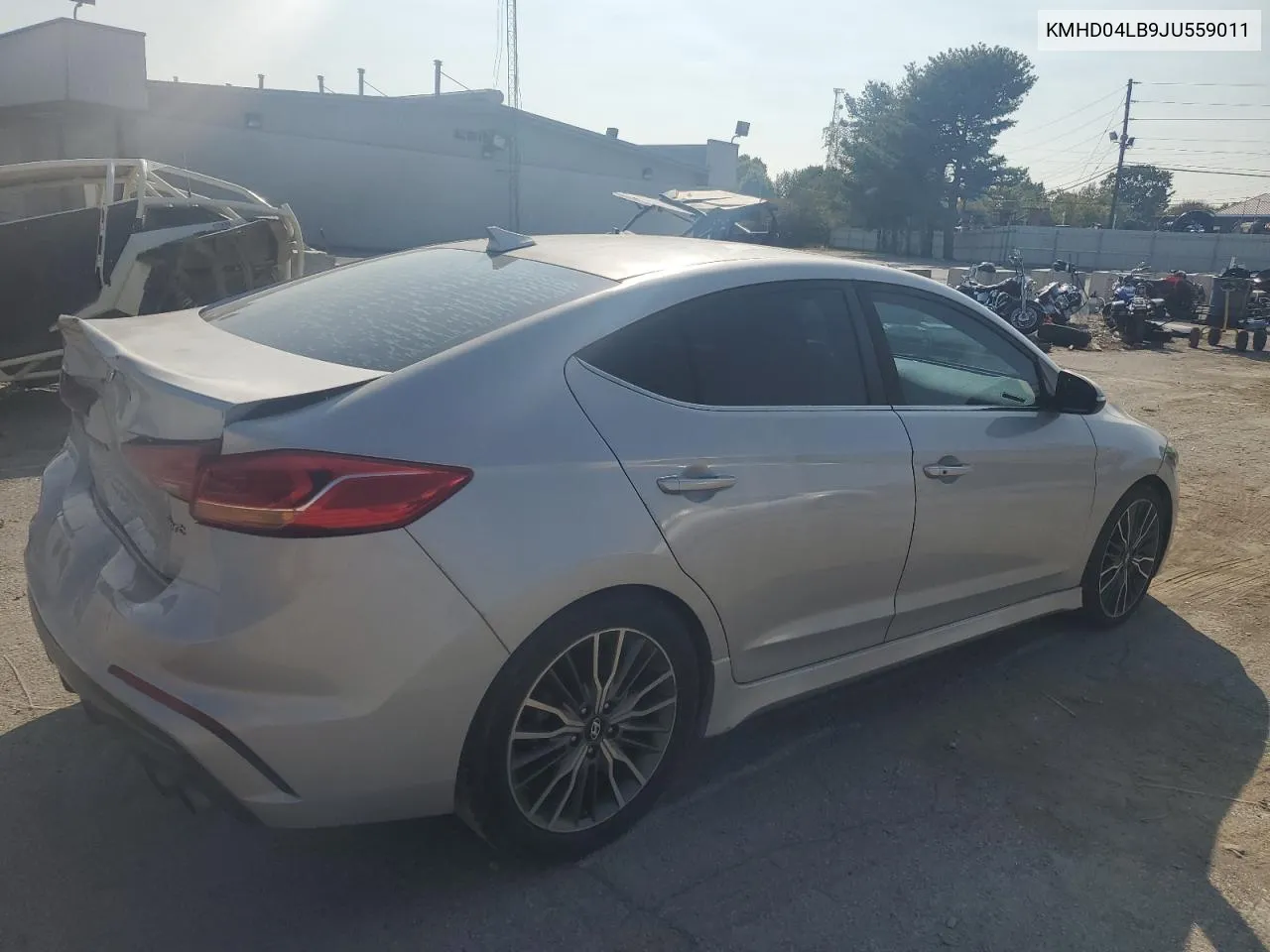 KMHD04LB9JU559011 2018 Hyundai Elantra Sport