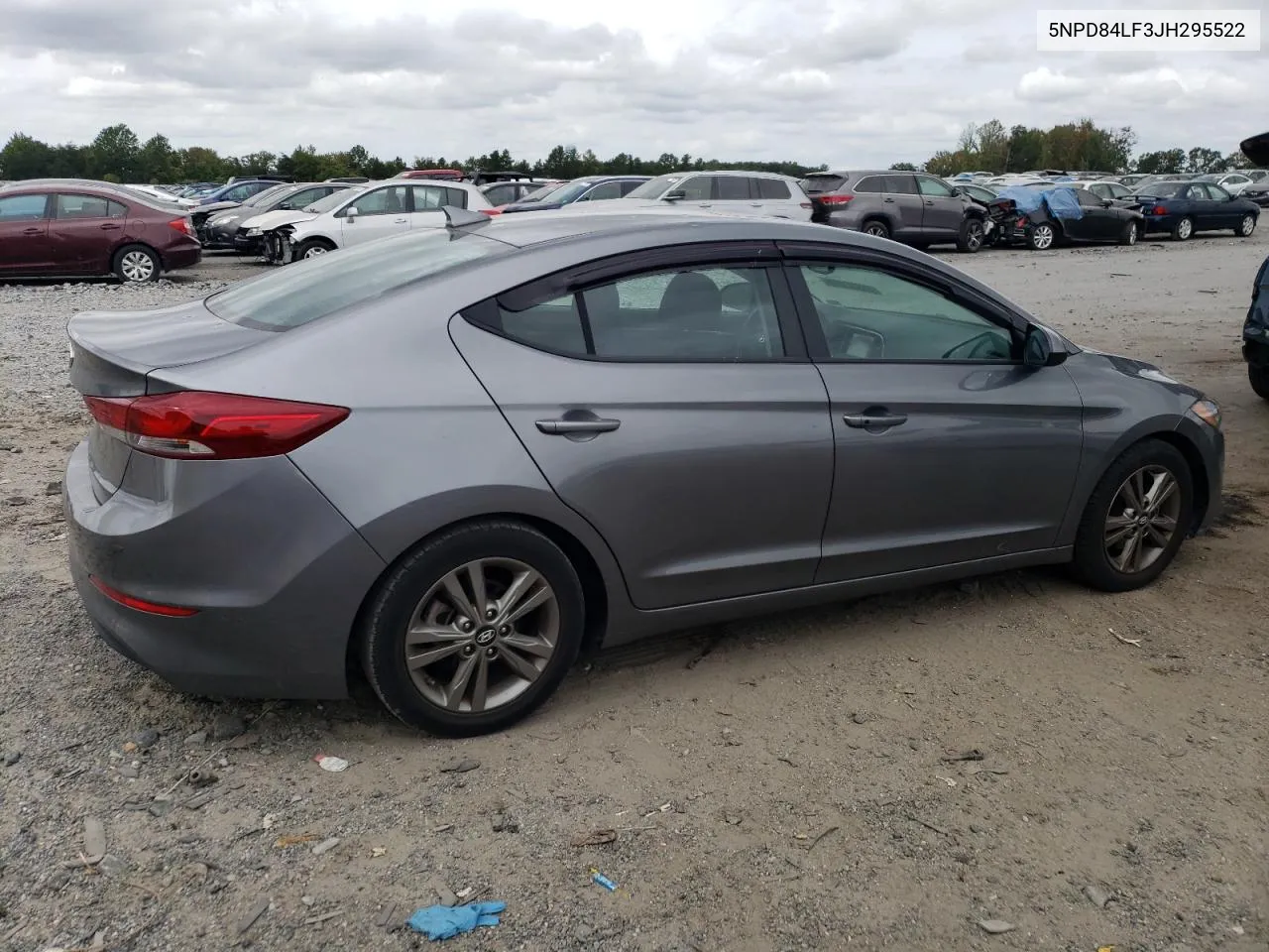 2018 Hyundai Elantra Sel VIN: 5NPD84LF3JH295522 Lot: 71322184