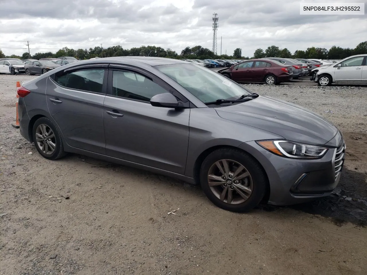 5NPD84LF3JH295522 2018 Hyundai Elantra Sel