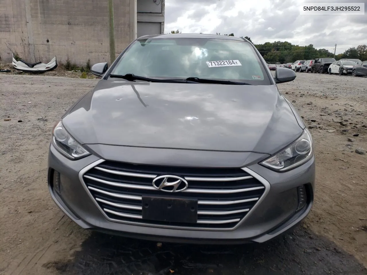 5NPD84LF3JH295522 2018 Hyundai Elantra Sel