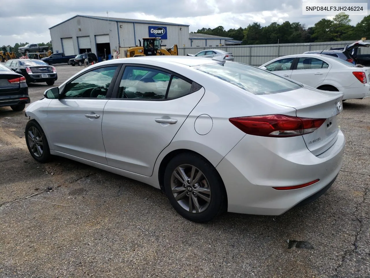 5NPD84LF3JH246224 2018 Hyundai Elantra Sel