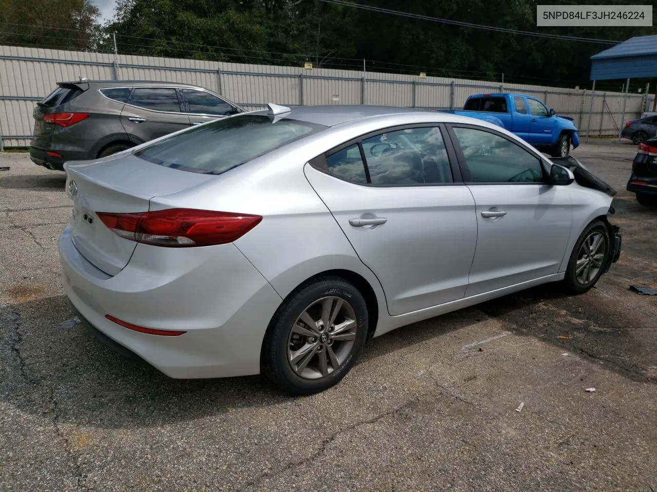 2018 Hyundai Elantra Sel VIN: 5NPD84LF3JH246224 Lot: 71415004