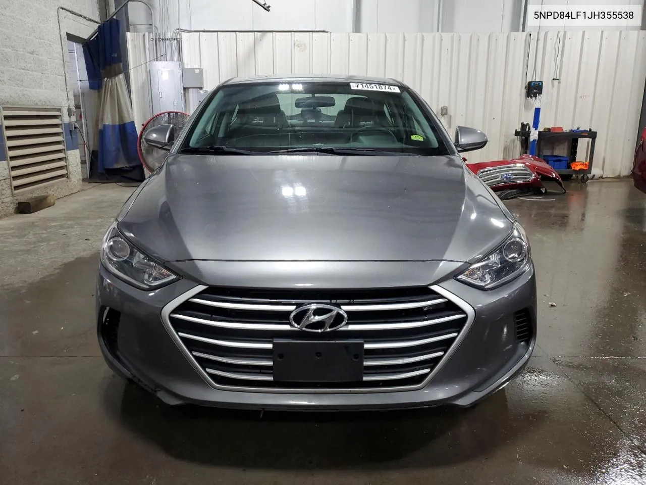 2018 Hyundai Elantra Sel VIN: 5NPD84LF1JH355538 Lot: 71451874