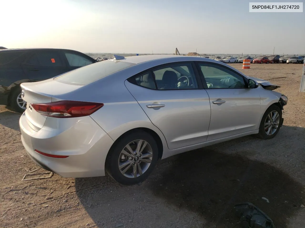 5NPD84LF1JH274720 2018 Hyundai Elantra Sel