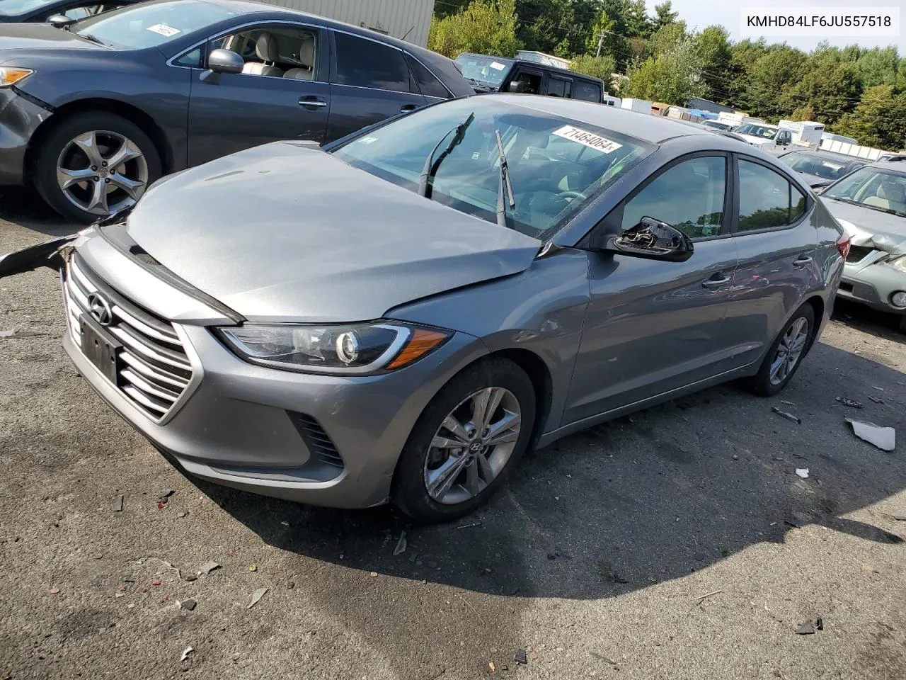 2018 Hyundai Elantra Sel VIN: KMHD84LF6JU557518 Lot: 71464064