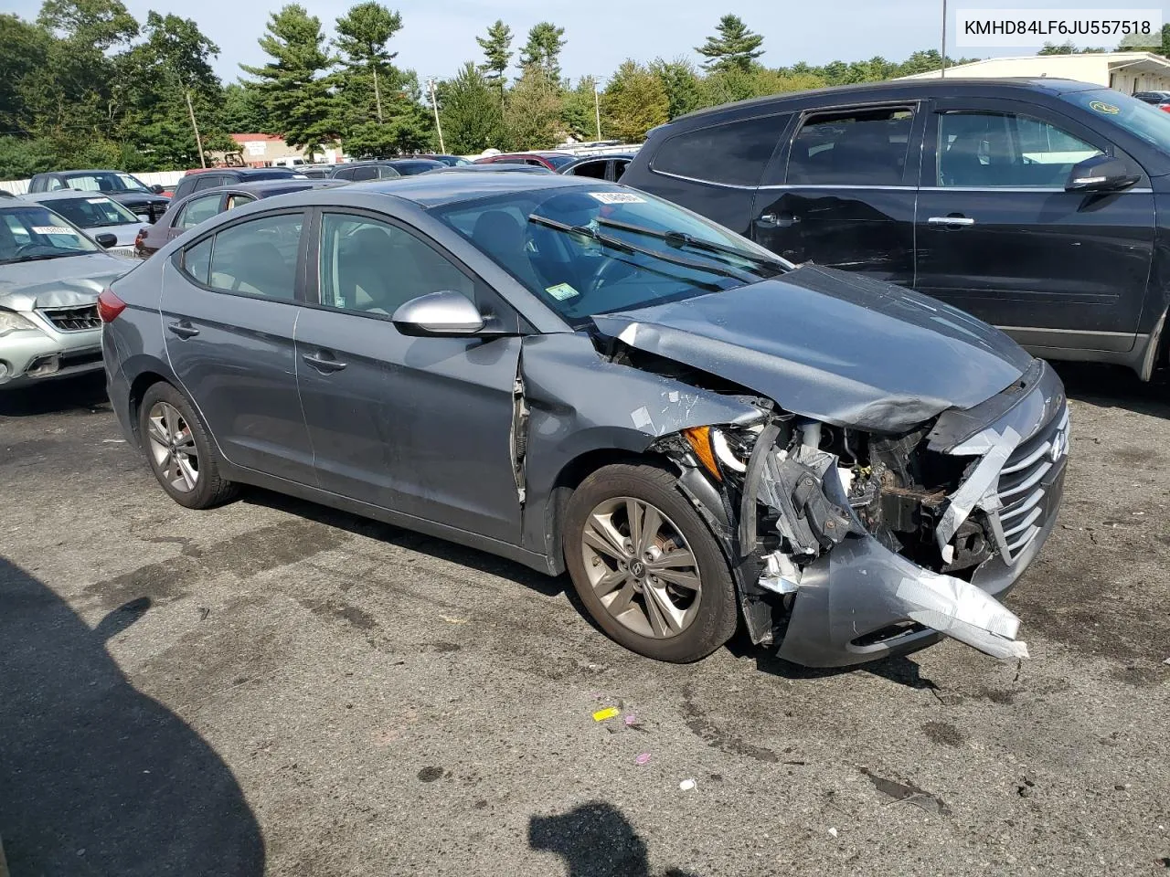 2018 Hyundai Elantra Sel VIN: KMHD84LF6JU557518 Lot: 71464064