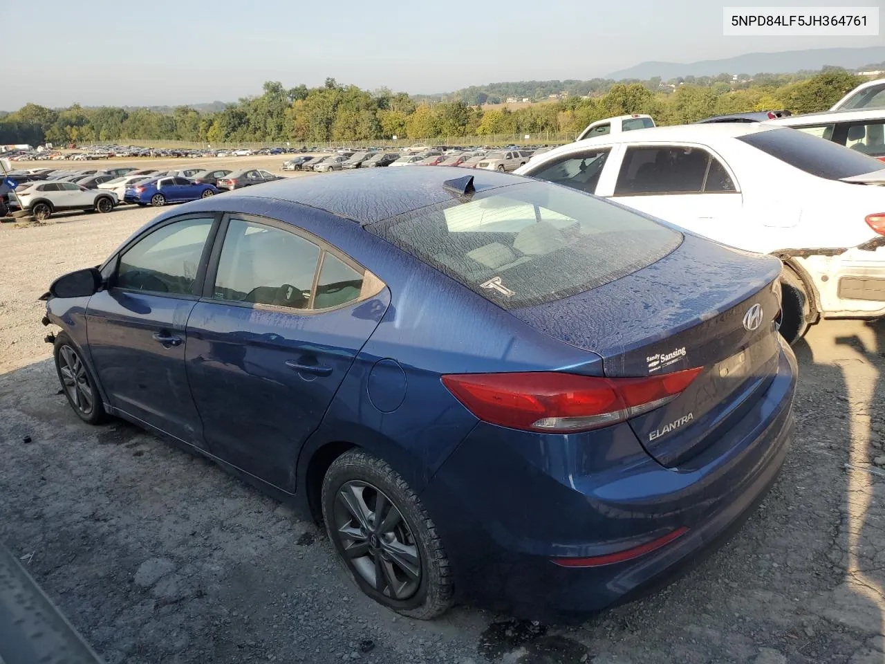 2018 Hyundai Elantra Sel VIN: 5NPD84LF5JH364761 Lot: 71522554