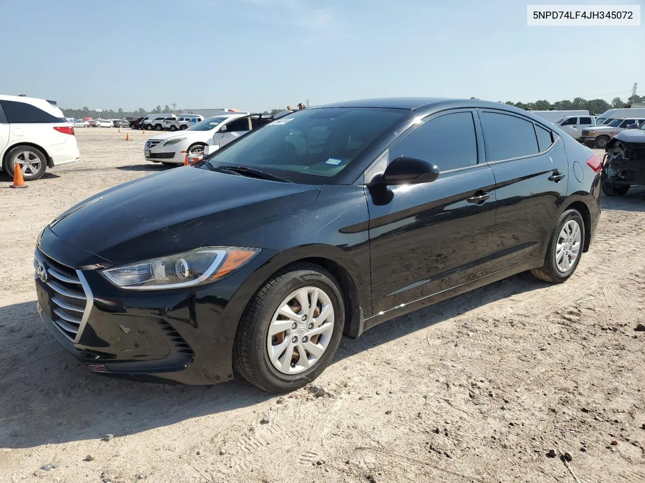 5NPD74LF4JH345072 2018 Hyundai Elantra Se