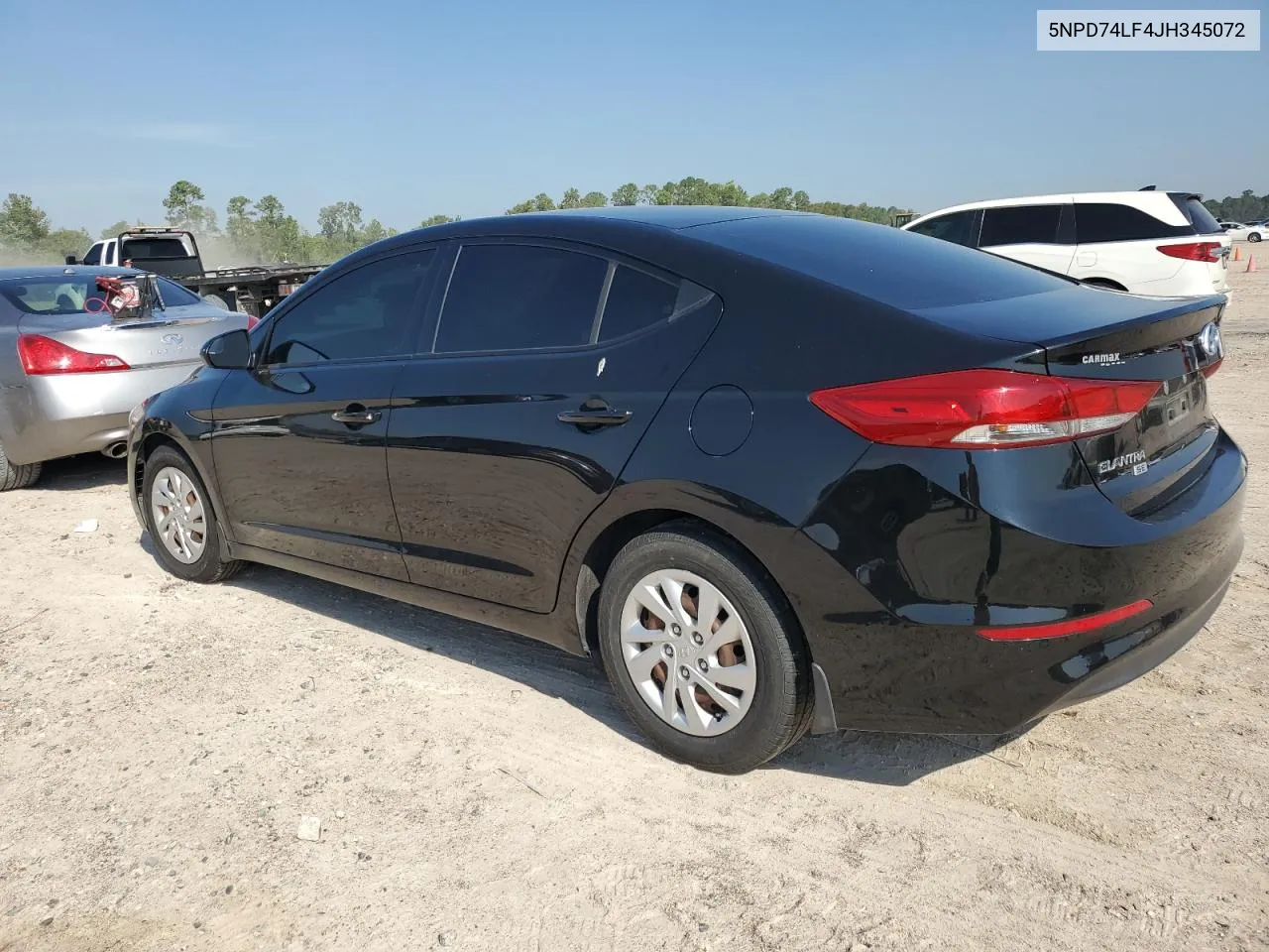 5NPD74LF4JH345072 2018 Hyundai Elantra Se