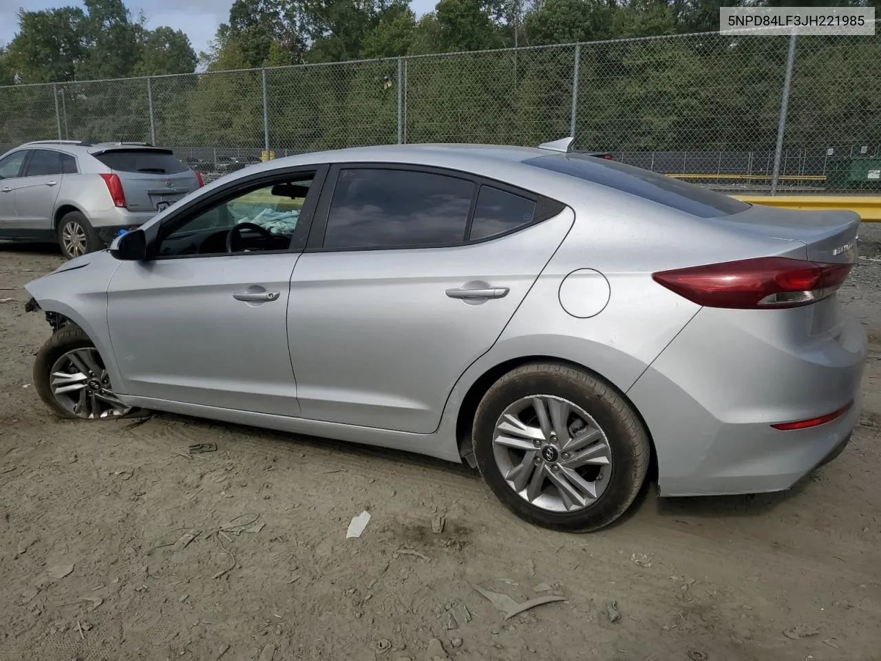 2018 Hyundai Elantra Sel VIN: 5NPD84LF3JH221985 Lot: 71591074