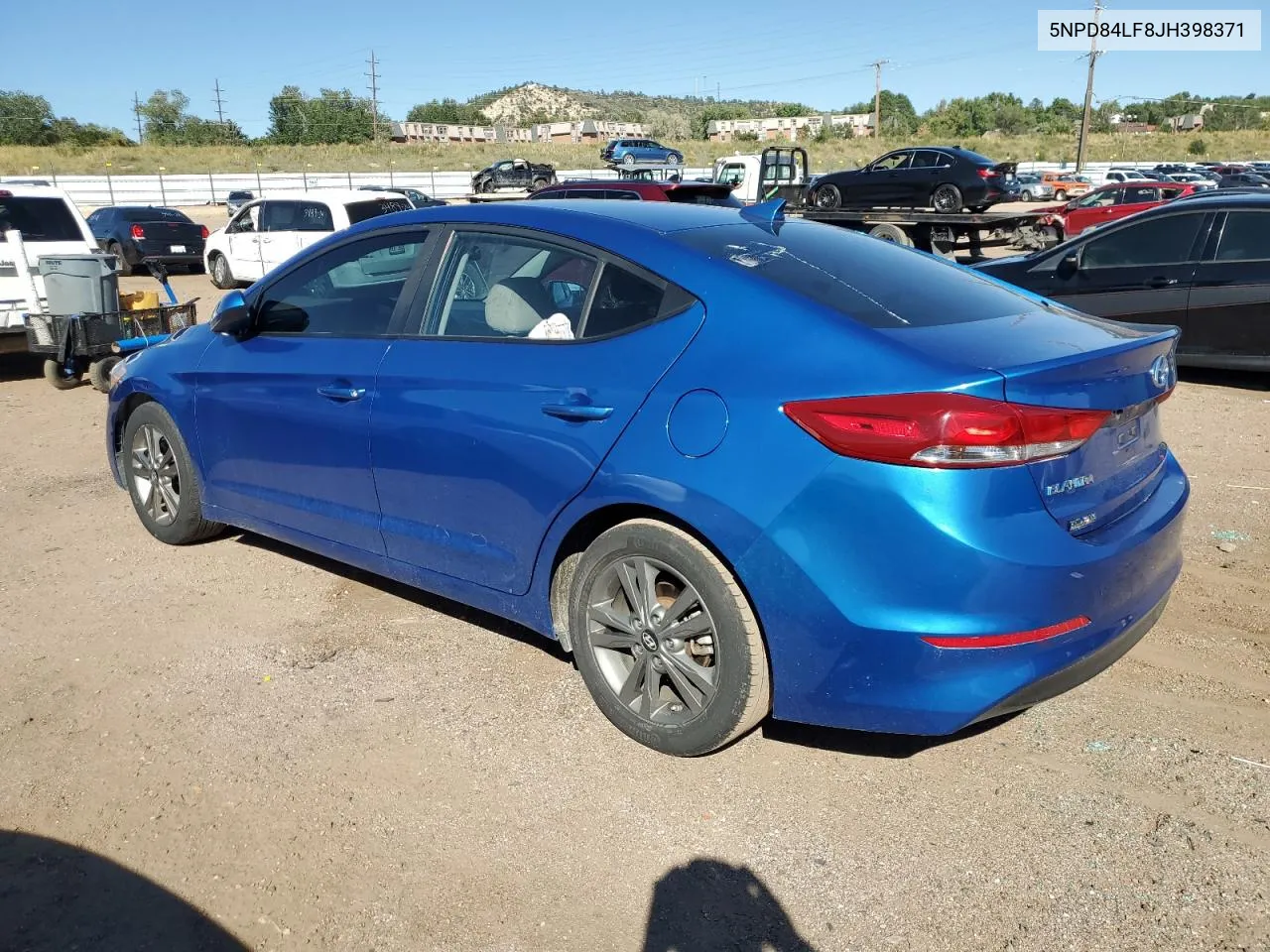 5NPD84LF8JH398371 2018 Hyundai Elantra Sel