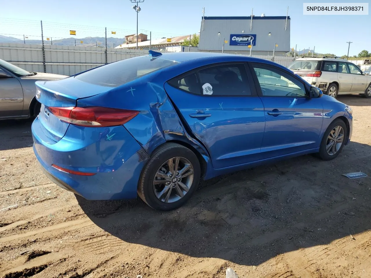 5NPD84LF8JH398371 2018 Hyundai Elantra Sel