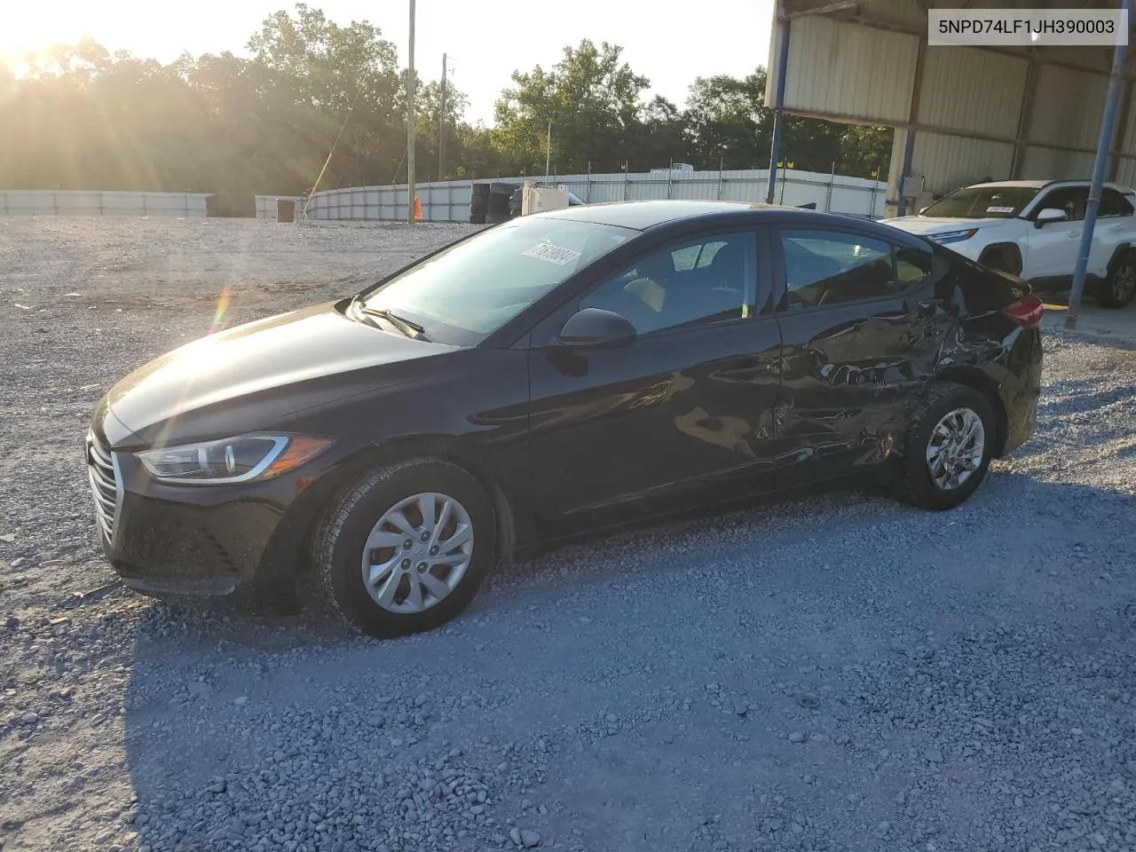 5NPD74LF1JH390003 2018 Hyundai Elantra Se