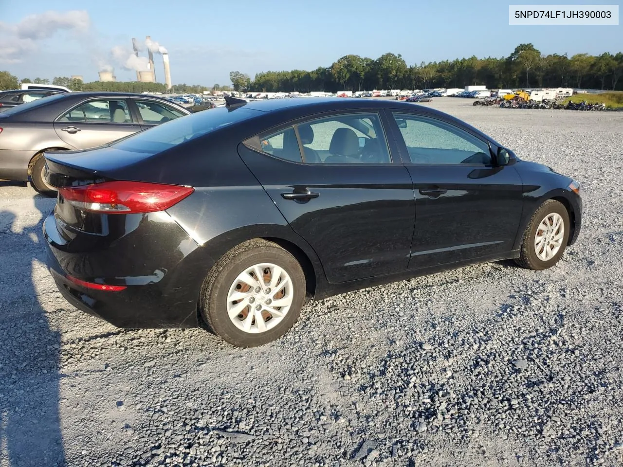 2018 Hyundai Elantra Se VIN: 5NPD74LF1JH390003 Lot: 71619884