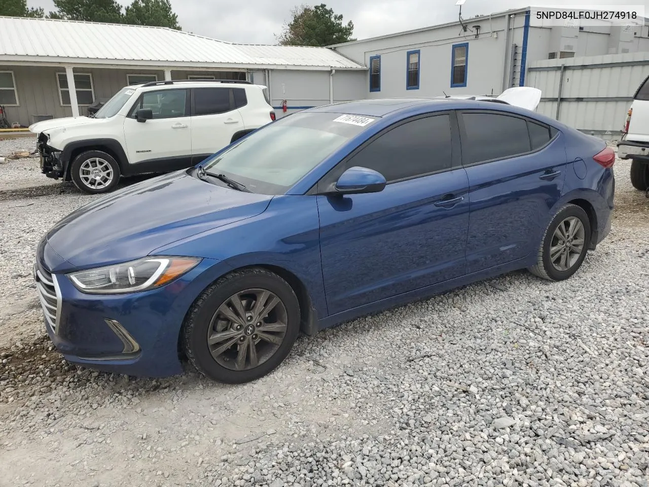 2018 Hyundai Elantra Sel VIN: 5NPD84LF0JH274918 Lot: 71674484