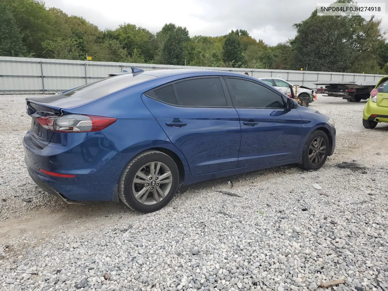 2018 Hyundai Elantra Sel VIN: 5NPD84LF0JH274918 Lot: 71674484