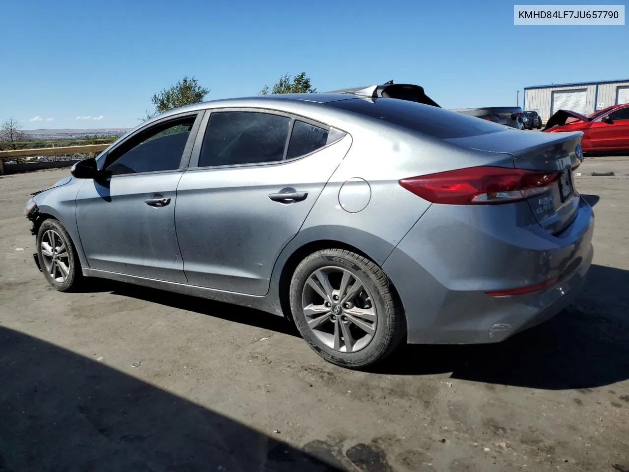 KMHD84LF7JU657790 2018 Hyundai Elantra Sel