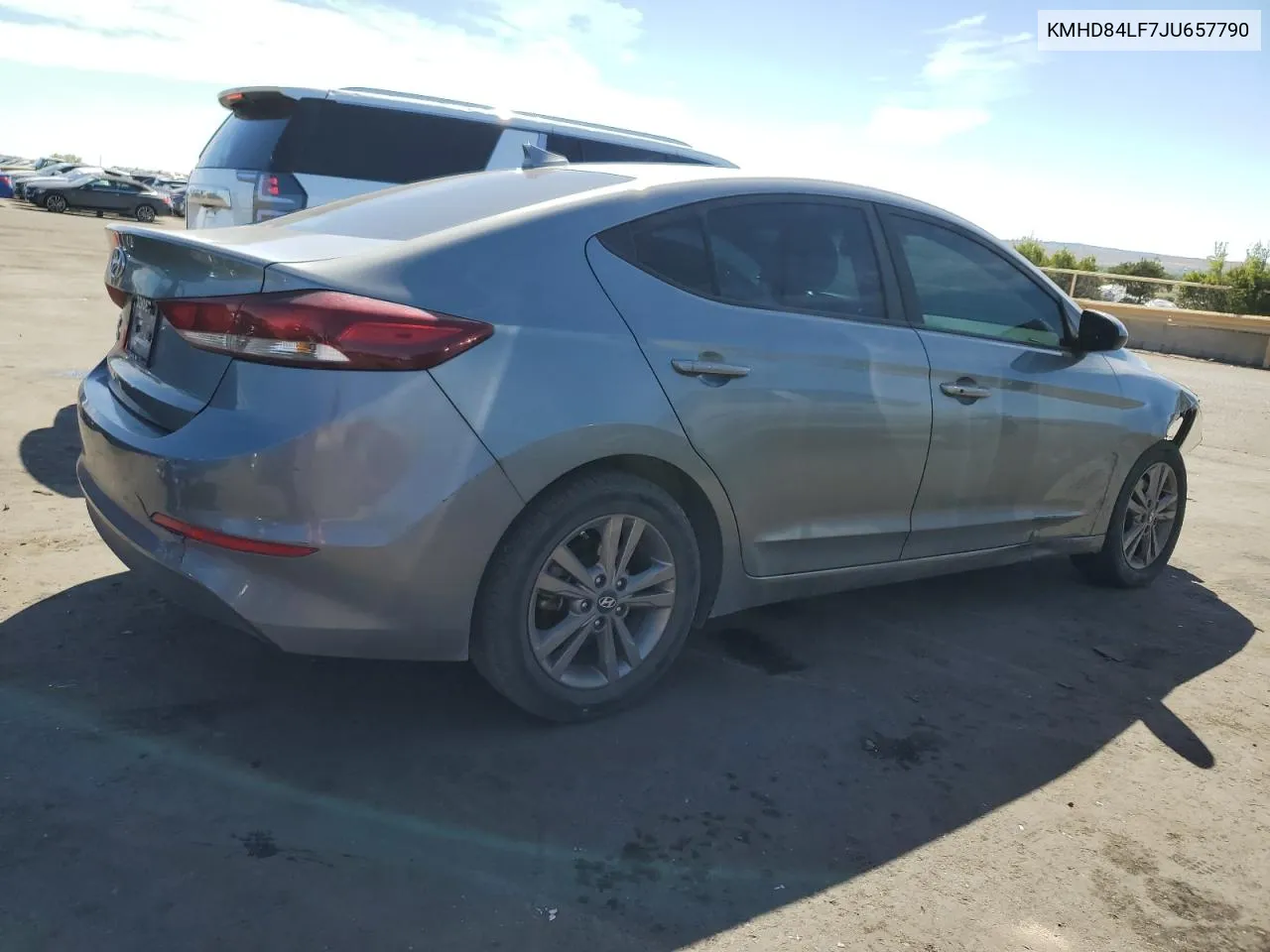 KMHD84LF7JU657790 2018 Hyundai Elantra Sel