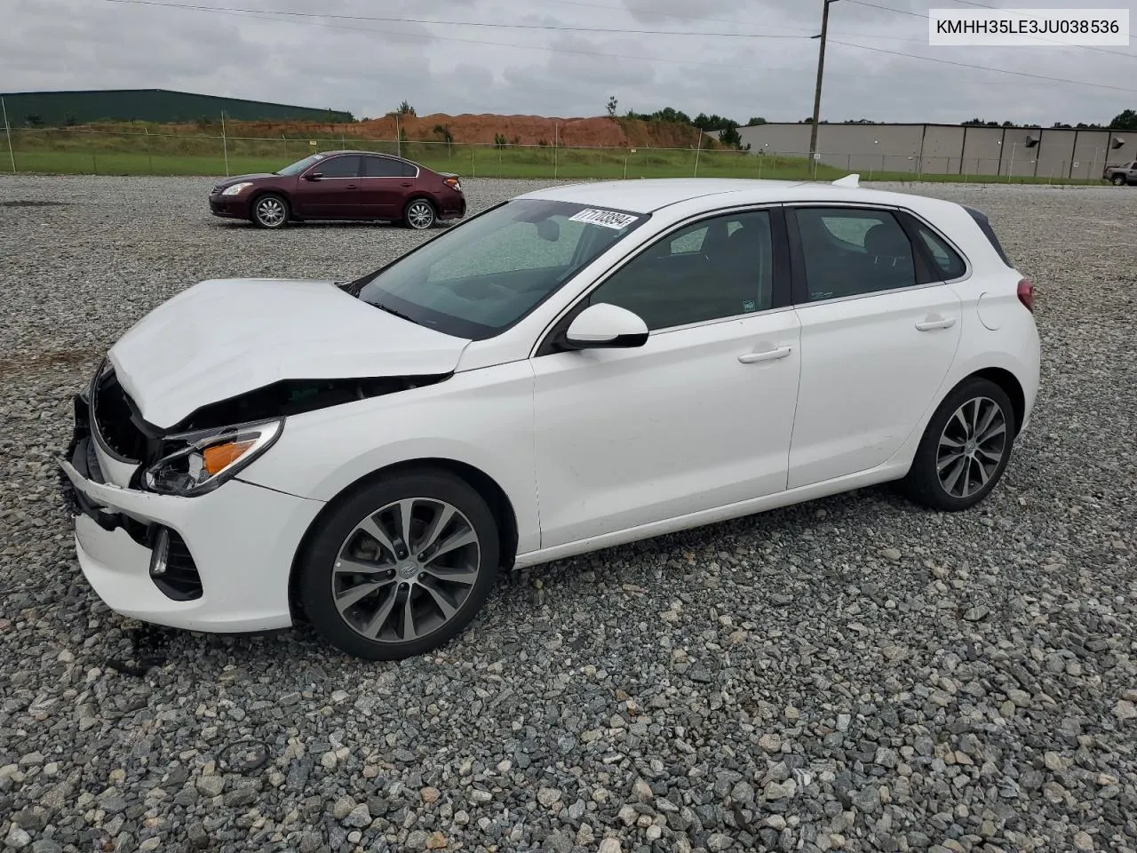 2018 Hyundai Elantra Gt VIN: KMHH35LE3JU038536 Lot: 71703894